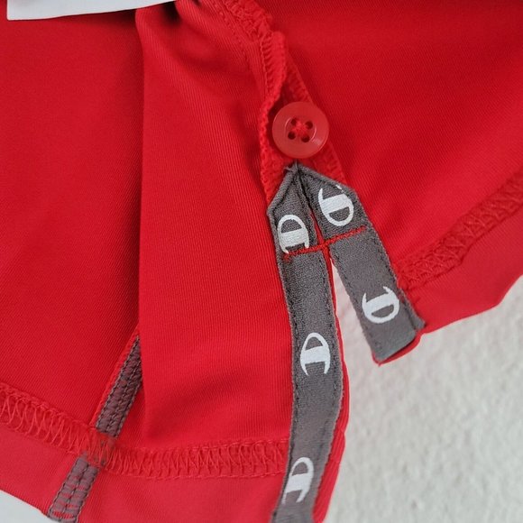 Champion Performax Womens Sz M Athletic Polo Short Sleeve Tech Work Shirt NEW - Picture 5 of 11